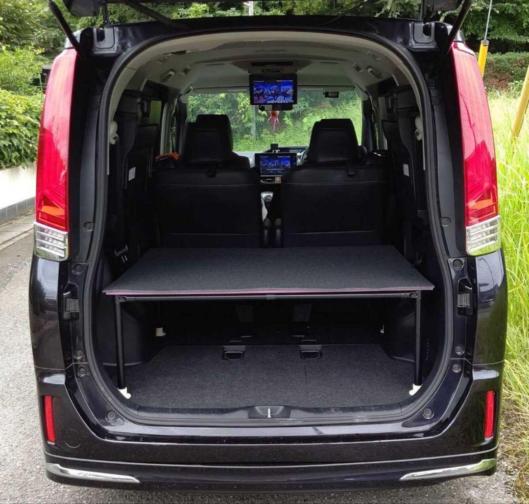 マット付き 80系　ヴォクシー、ノア、エスクァイア　収納　ベッドキット　車中泊