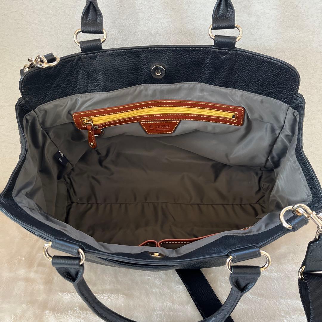 超美品 archive bagラシット シボレザー 2way Y2K 黒 A4