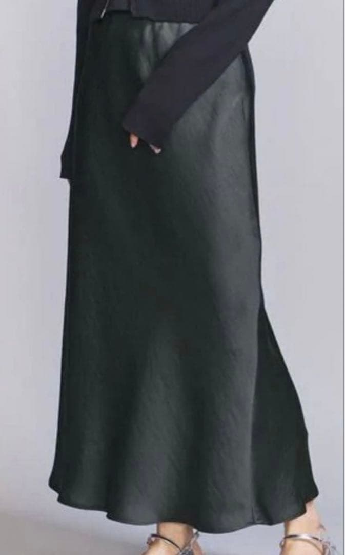 新品ビューティー&ユースユナイテッドアローズポリエステルマーメイドフレアスカート