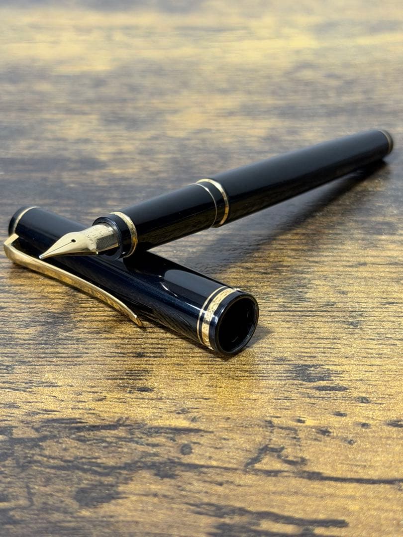 1982年製　初期　グランダム　 エラボー　SMニブ中字軟　14金　万年筆