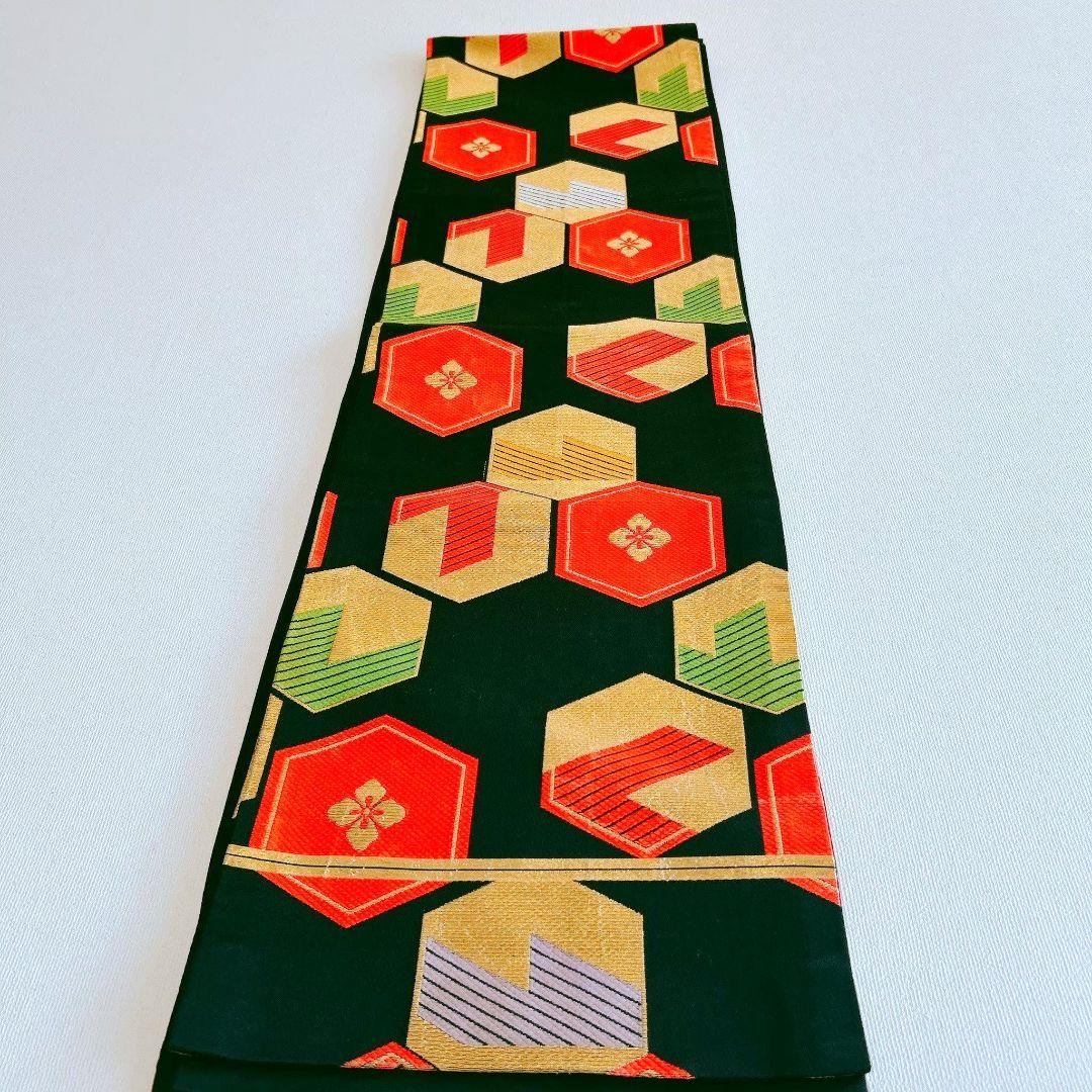 七五三　7歳　女の子　着物フルセット　小物セット　赤×紺　5242