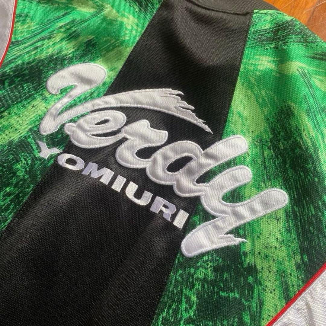 90s ミズノ 読売ヴェルディ トラックジャケット ジャージ 実使用品 レア