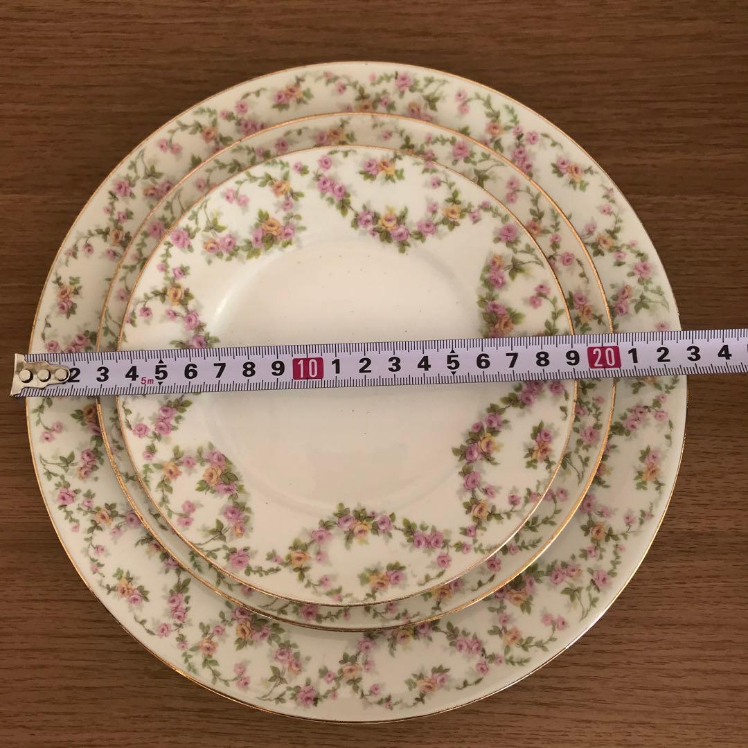 Limoges リモージュ　フランス　プレート　5枚　セット