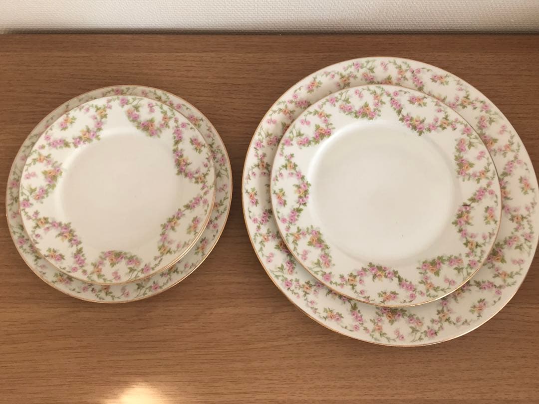 Limoges リモージュ　フランス　プレート　5枚　セット