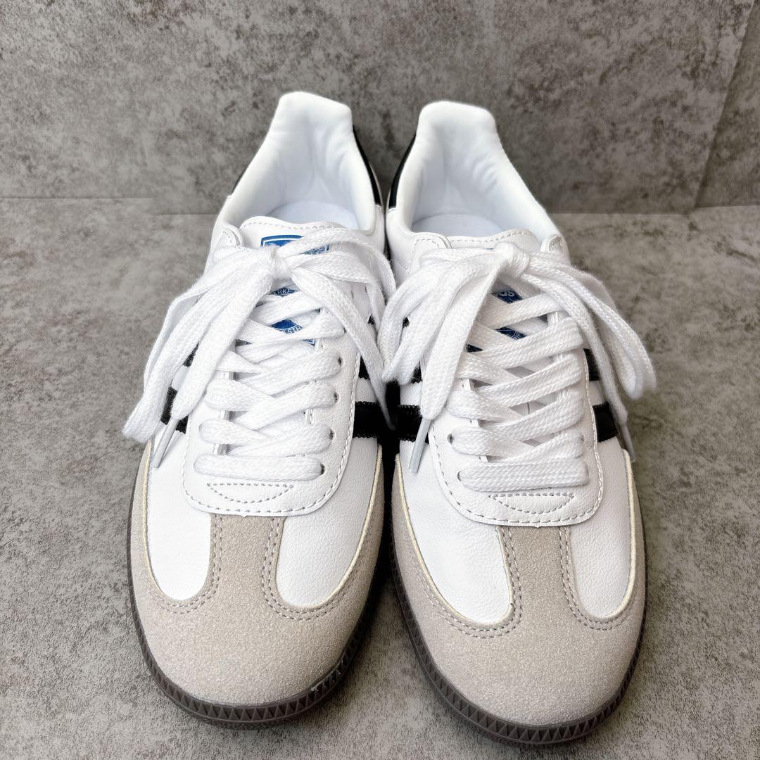 未使用品　アディダス　Samba OG ホワイト　ブラック　24cm