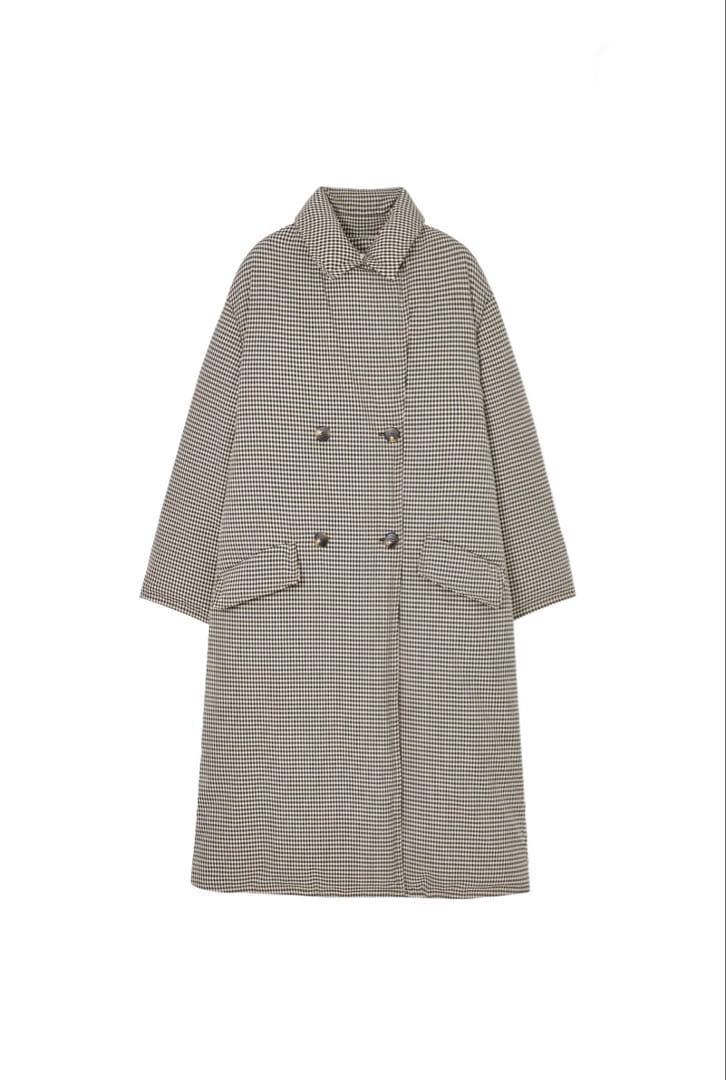 クラシカルチェックダウンコート(TAGEECHITA JAPAN)