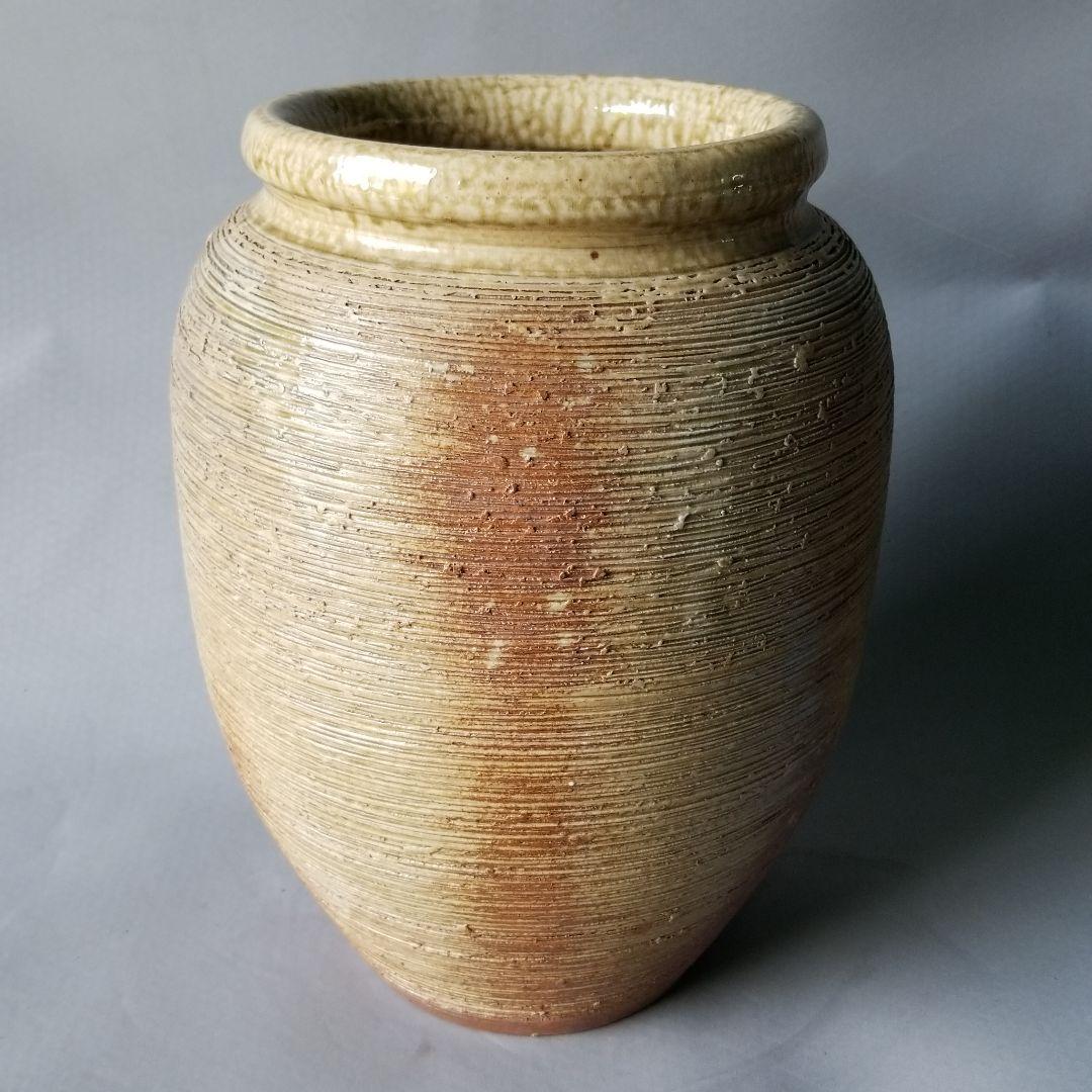 信楽焼傘立て  松皮壷型 高さ４４cm