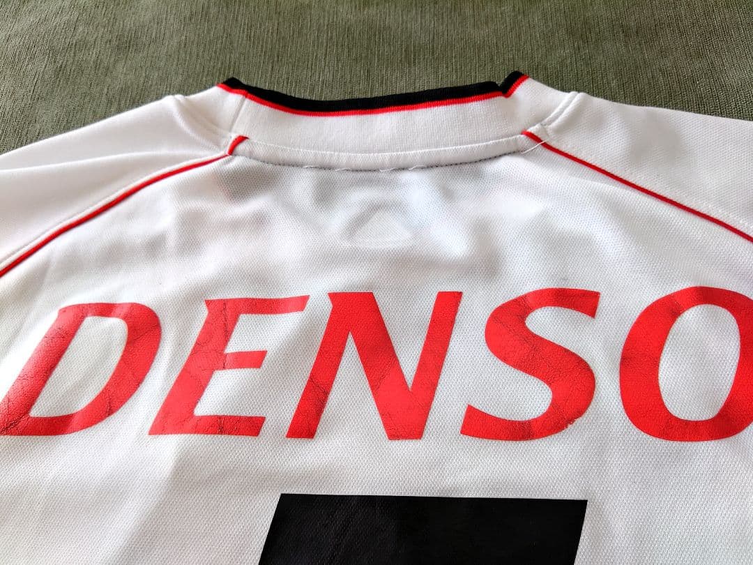 03/04名古屋グランパスAユニフォーム支給品No.5古賀サイン入り実使用