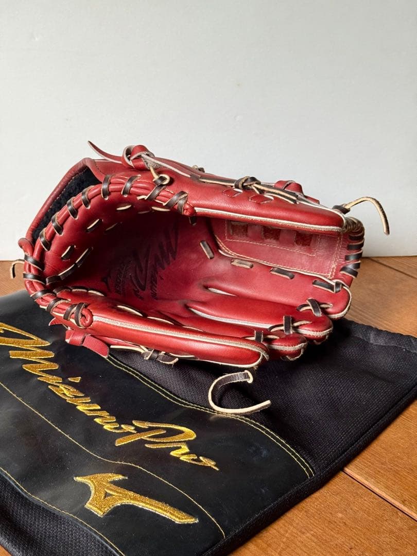 ミズノプロ　軟式オプションオーダー　投手用　日本製(HAGA JAPAN)