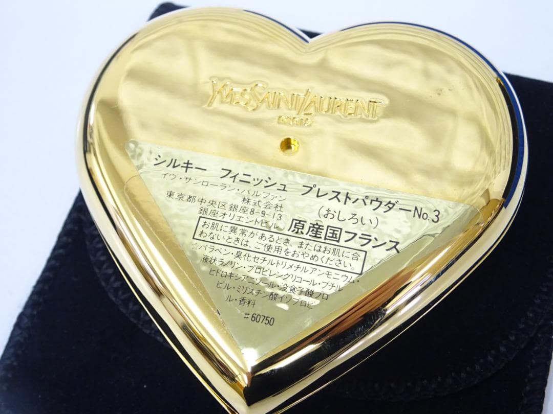 未使用☆ 一部ダメージ イヴサンローラン シルキーフィニッシュ プレストパウダー
