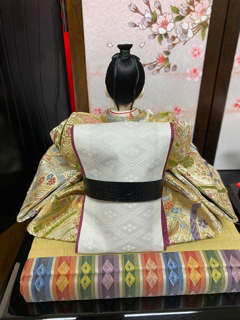 東京久月　雛人形　親王飾り収納セット・サイズ間口約６３×奥行約４１×高さ約５８㎝