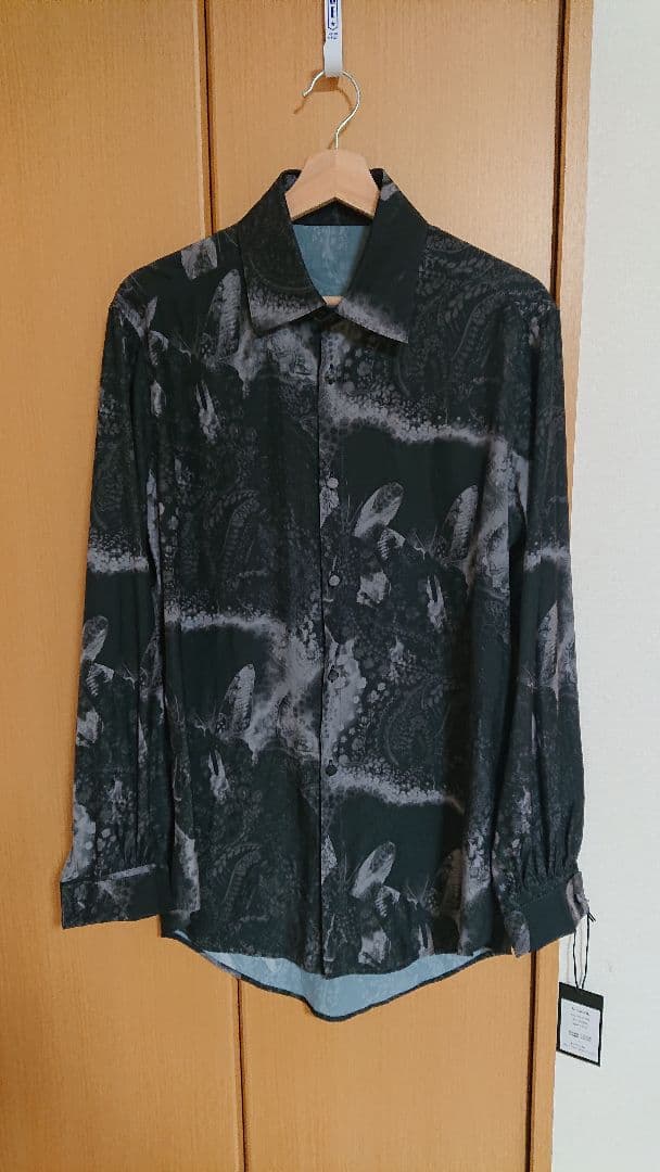 新品タグ付き kiryuyrik・キリュウキリュウ/ダブルカフスシャツ