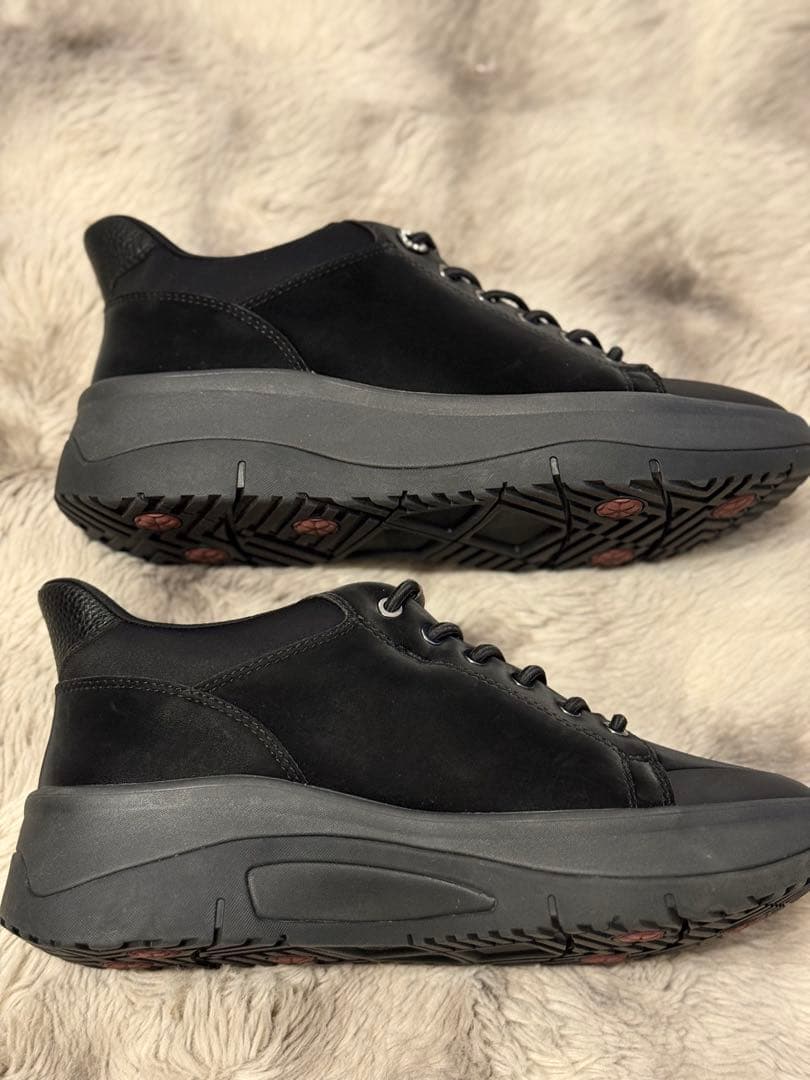 【✨️美品✨️】fitfit 撥水 ハンズフリースニーカー ブラック 25cm