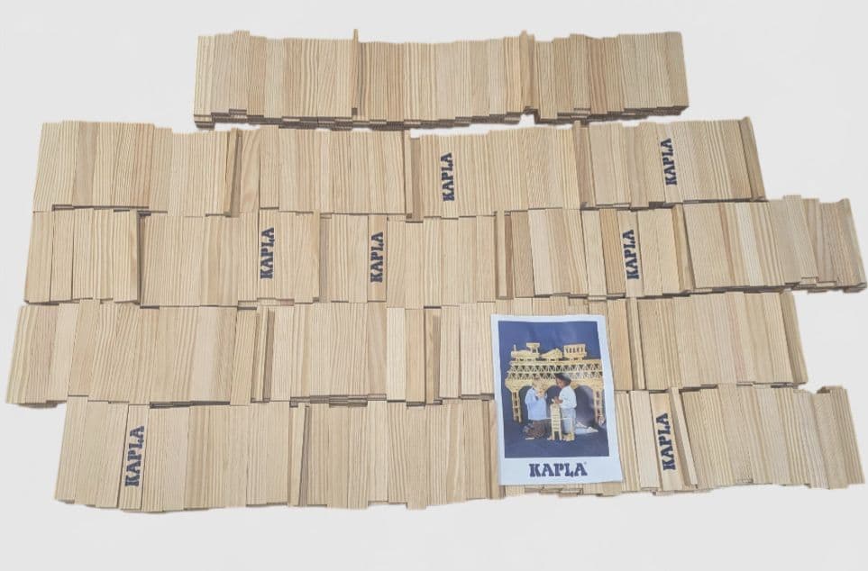【美品】KAPLA1000ピース（995ピースのみ） 知育玩具 キャスター付き