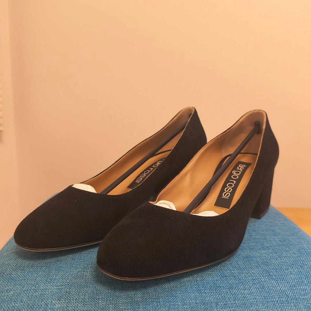 sergio rossiセルジオロッシ ブラック　パンプス ヒール　38