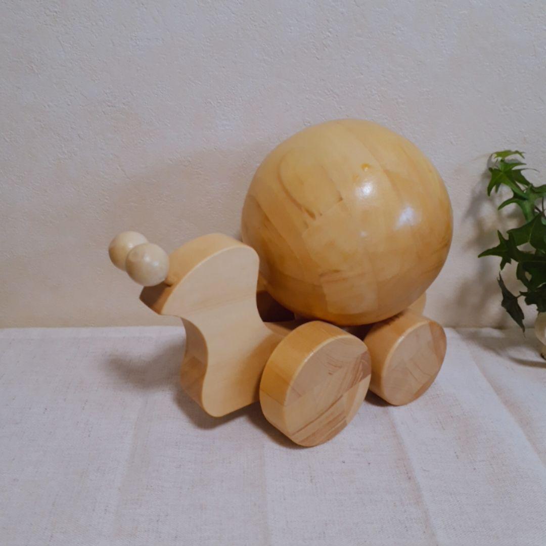 木工オブジェ　かたつむり(16.5×13×21)