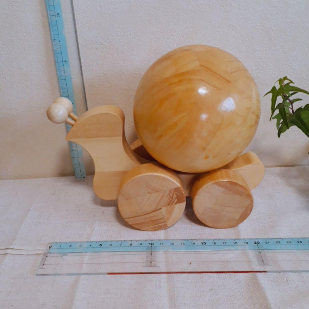 木工オブジェ　かたつむり(16.5×13×21)