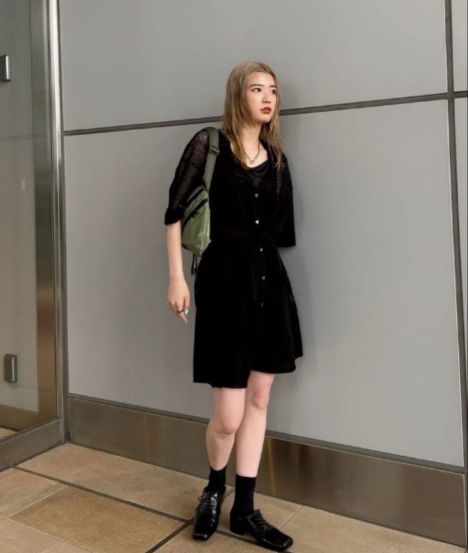 サロペット・オーバーオール・オールインワン Ameri 2WAY KNIT ROMPERS SHIRT