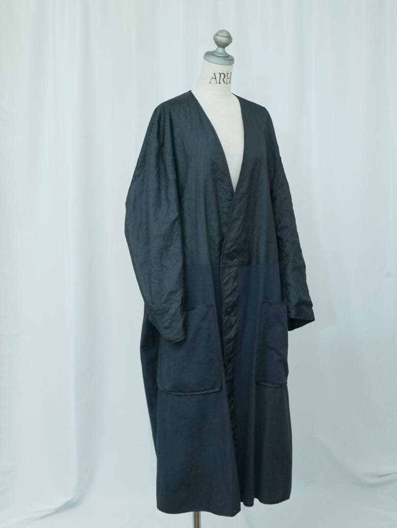 【フォローで10%オフ】robe de chambre ナイロン コート