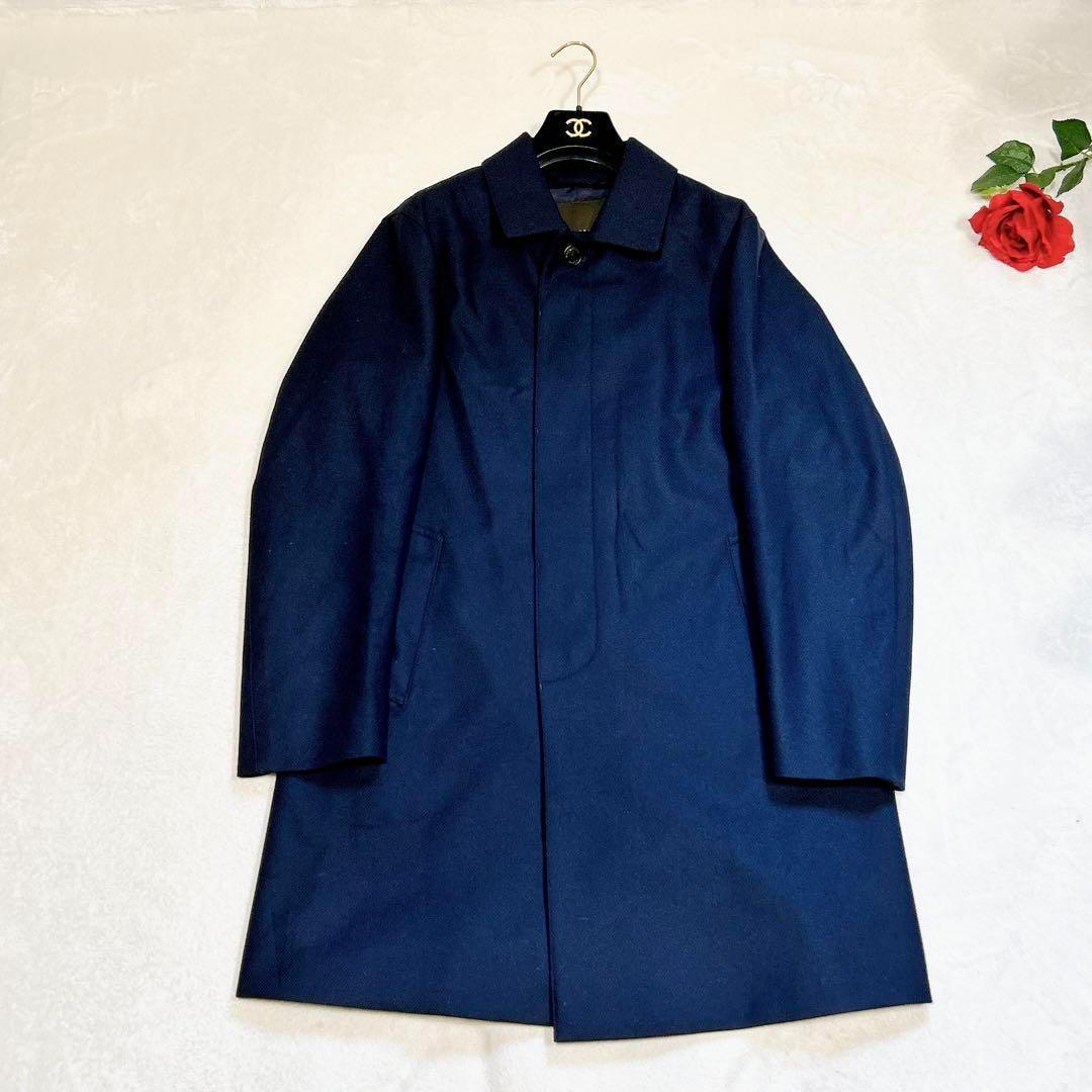 ほぼ未使用✨　マッキントッシュ　ダンケルド　ステンカラー　コート　ネイビー　42