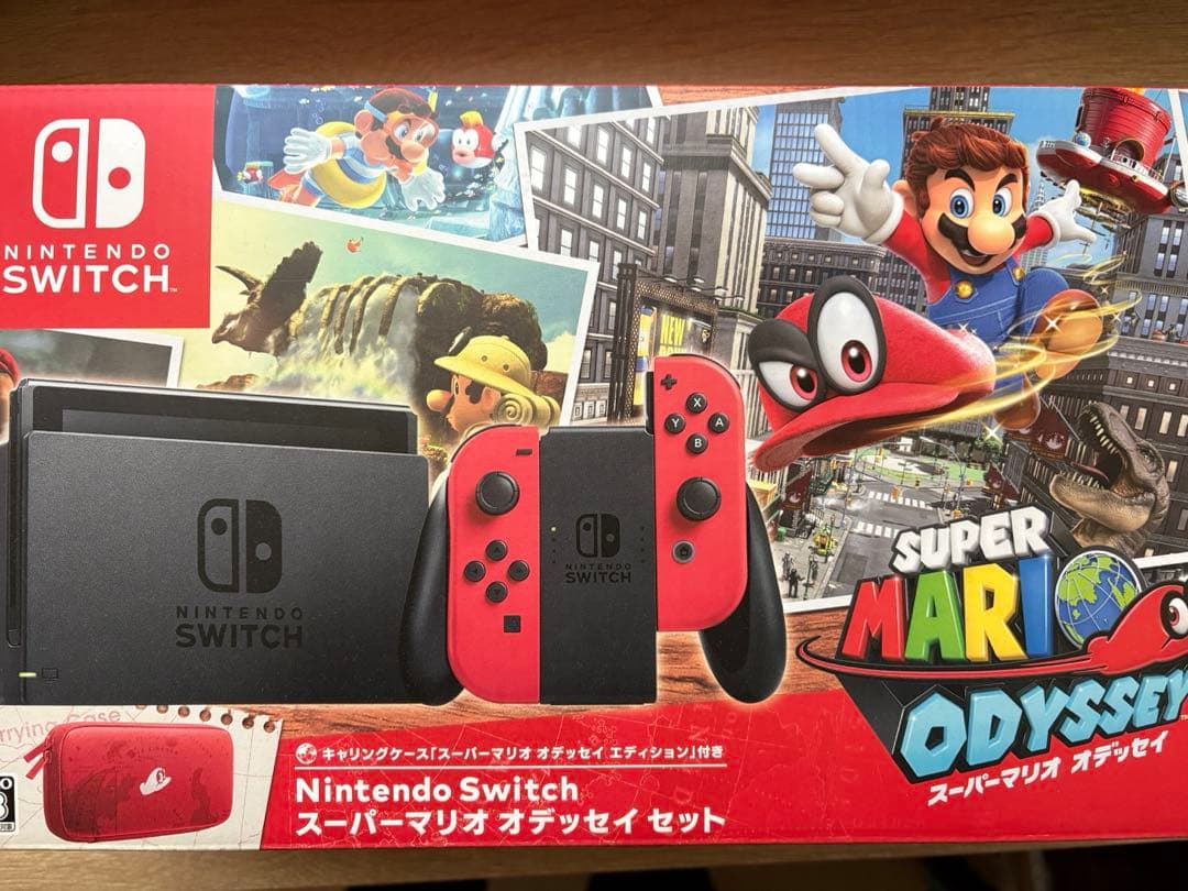 【ジャンク品】Nintendo Switch マリオオッデセイ版（ソフトなし）