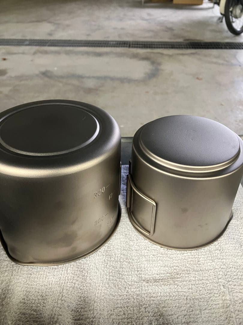 極美　エバニュー Ti Mug pot 500 900 アルスト スタンド