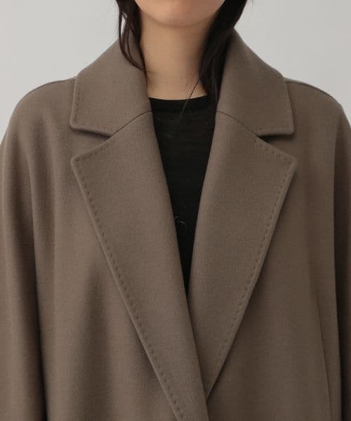 Chaos アールスーペリアチェスターコート　モカ