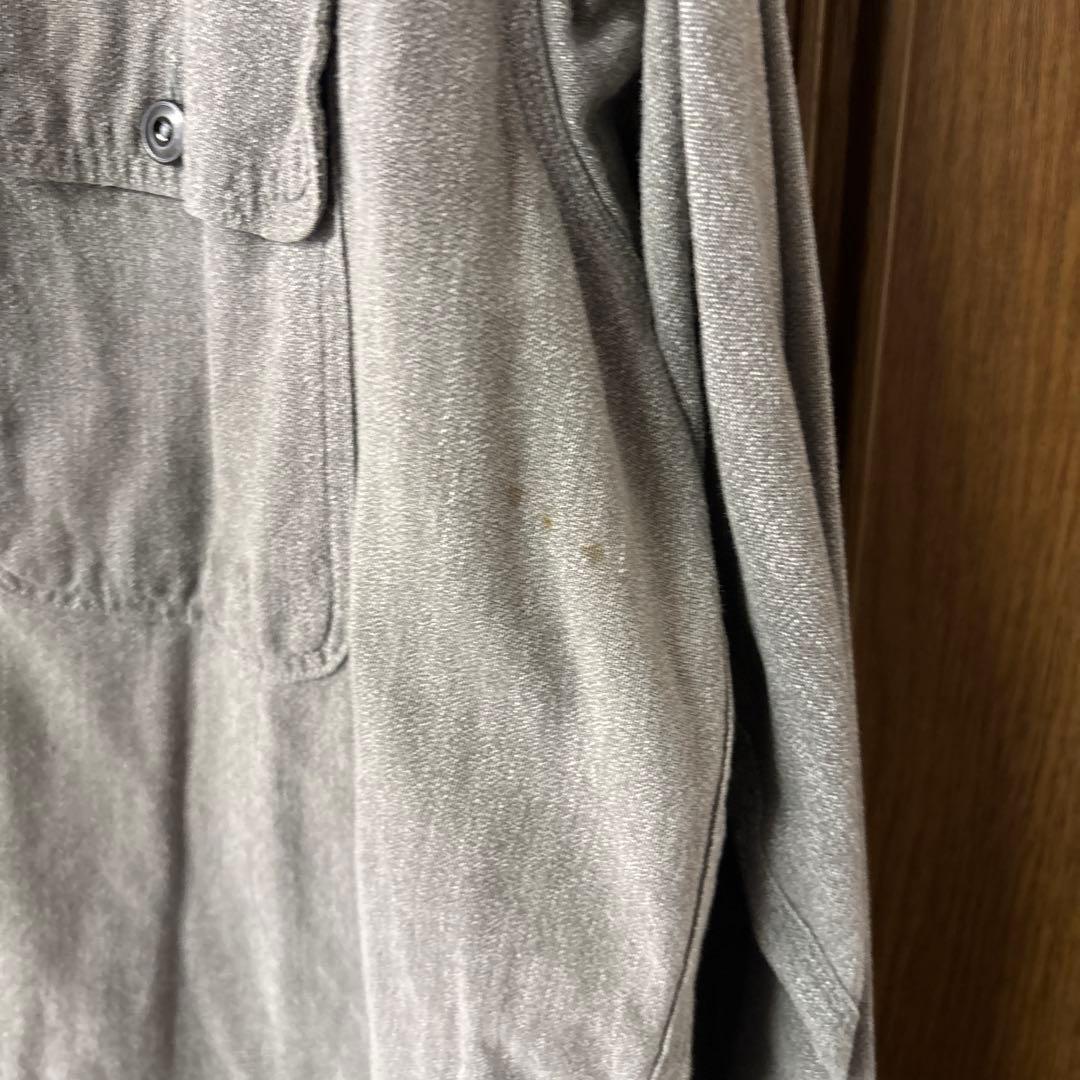 40s FIVE BROTHER”ブラックシャンブレー”黒シャン マチ付 シャツ