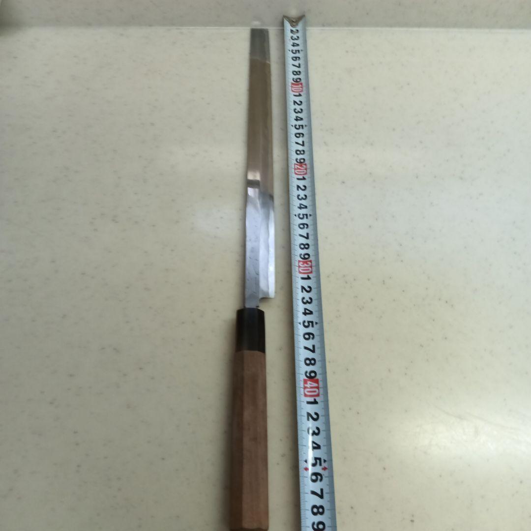 義門さんの刃渡り約32cmの蛸引き包丁