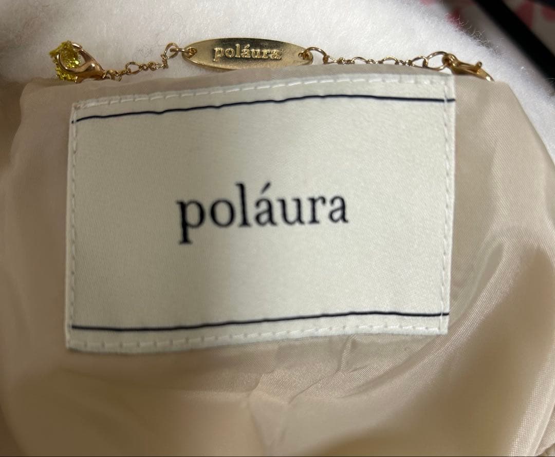 最終値下げpolaura ポローラ♡シャギージャケットコート