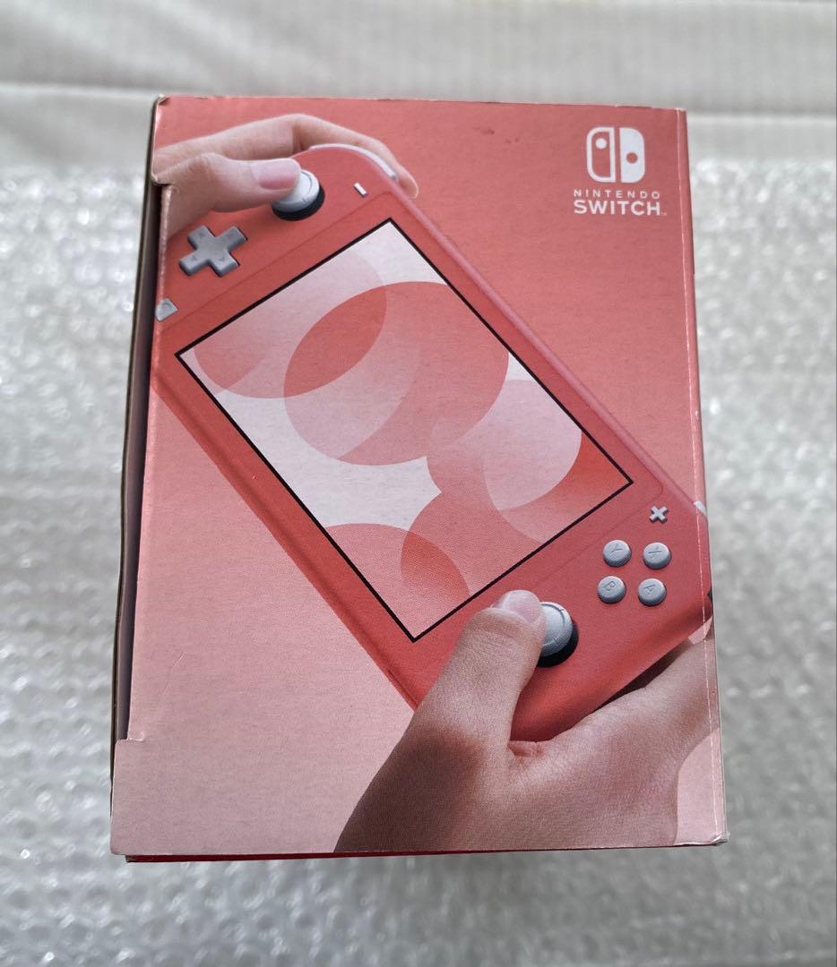 【動作確認済】Nintendo Switch Lite コーラル ピンク