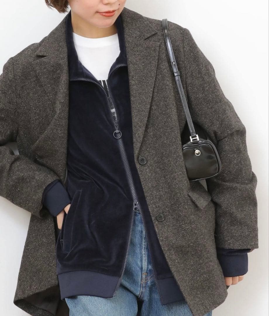 PUMA / プーマ 別注 \"T7\" ベロア トラックジャケット