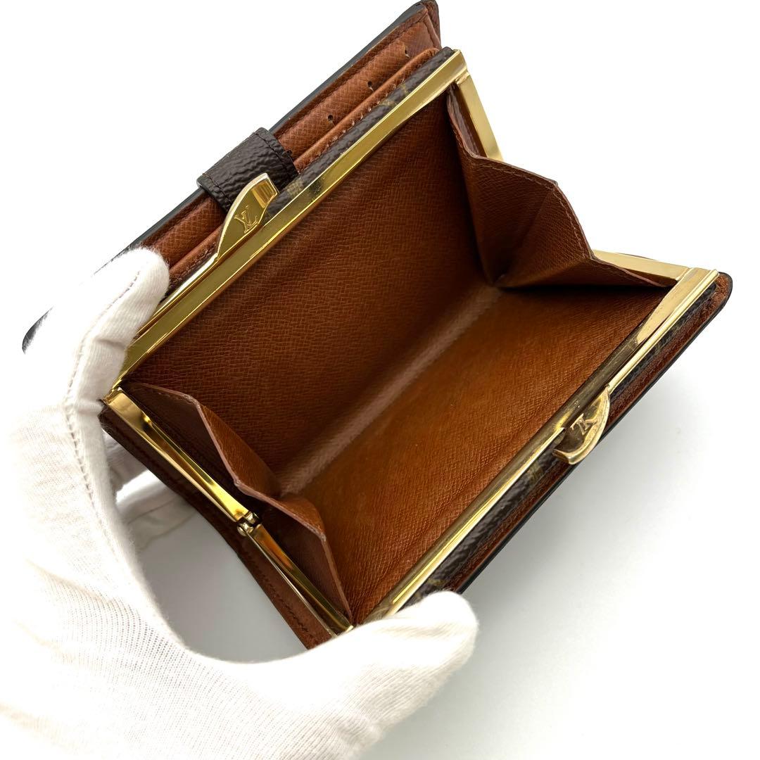 ✨良品✨ルイヴィトン モノグラム ポルトフォイユ ヴィエノワ がま口 折り財布