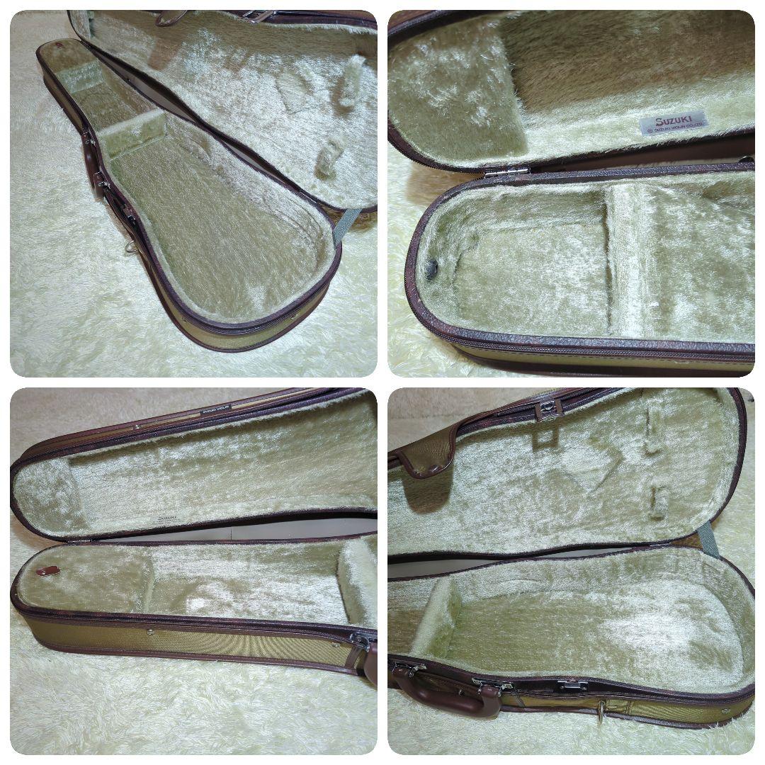 【SUZUKI】バイオリン No.200 2001年製 純正ハードケース 付属品