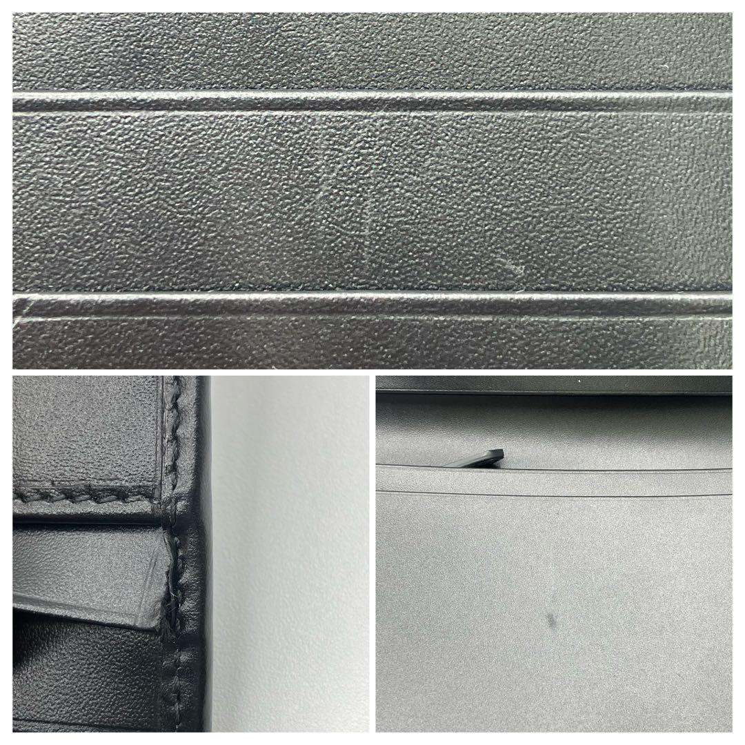 Kブルガリ セルペンティ スカリエ マン グレインレザー 長財布