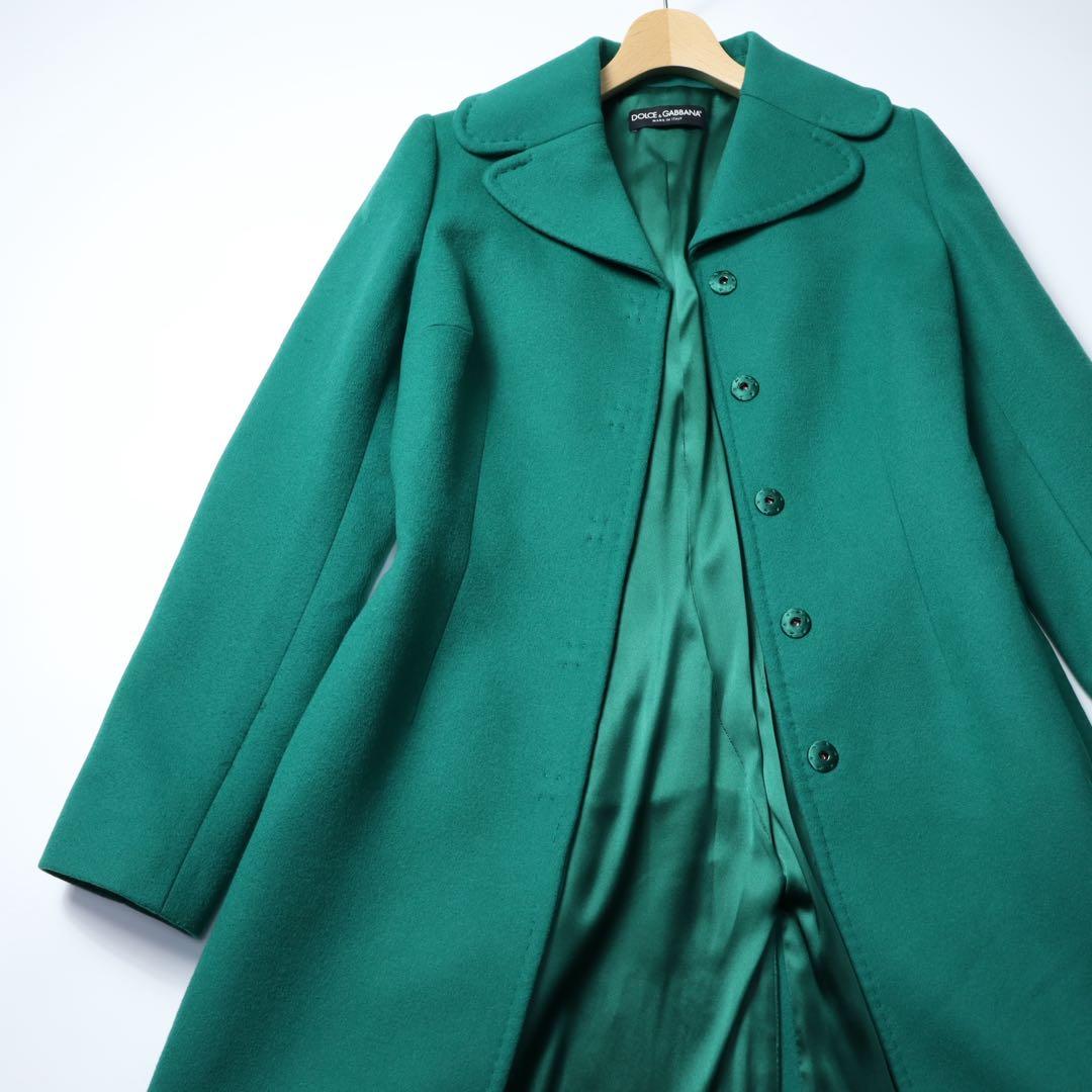 良品　DOLCE & GABBANA ドルチェアンドガッバーナ　ロングコート