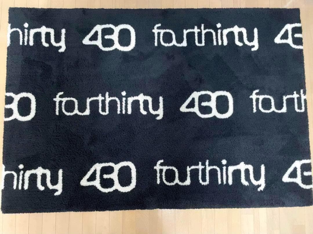 激レア 限定品 430 fourthirty フォーサーティー ラグ カーペット