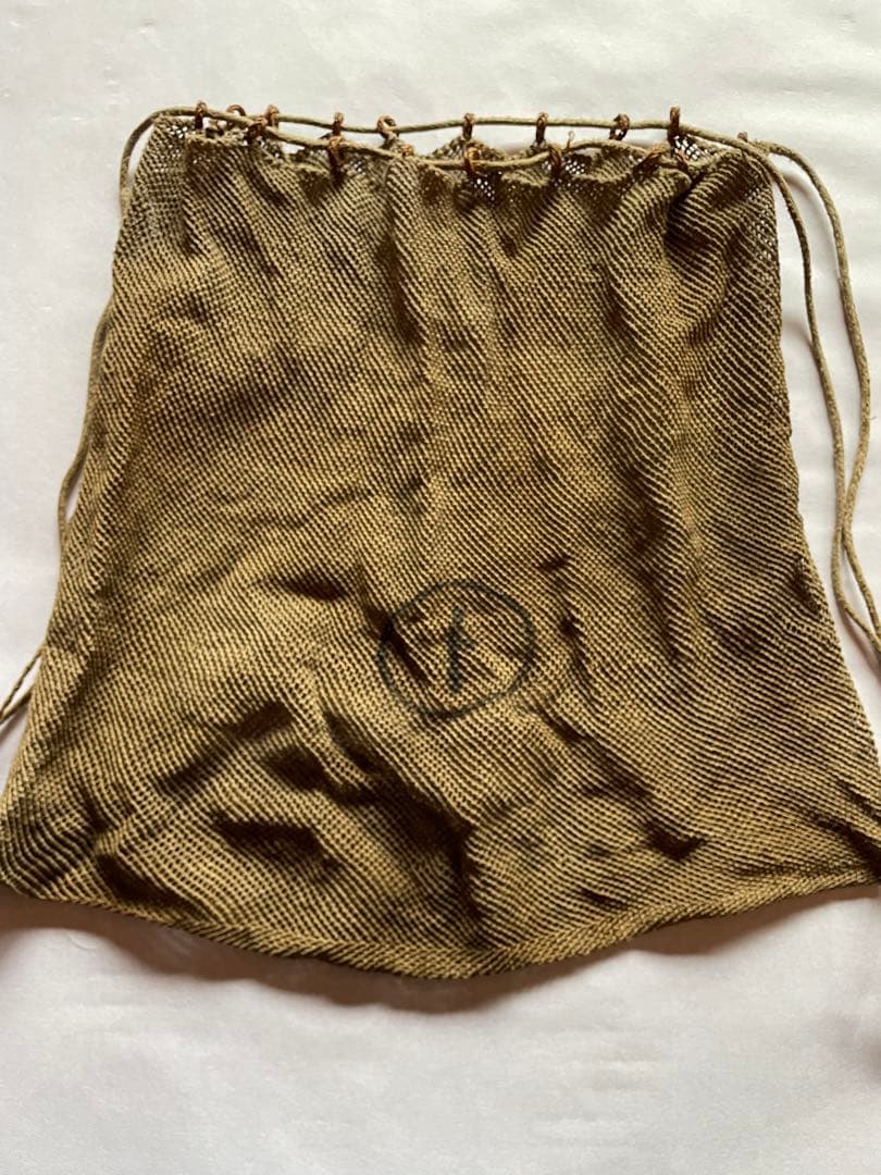 台湾民藝　苧麻背負袋 パイワン族