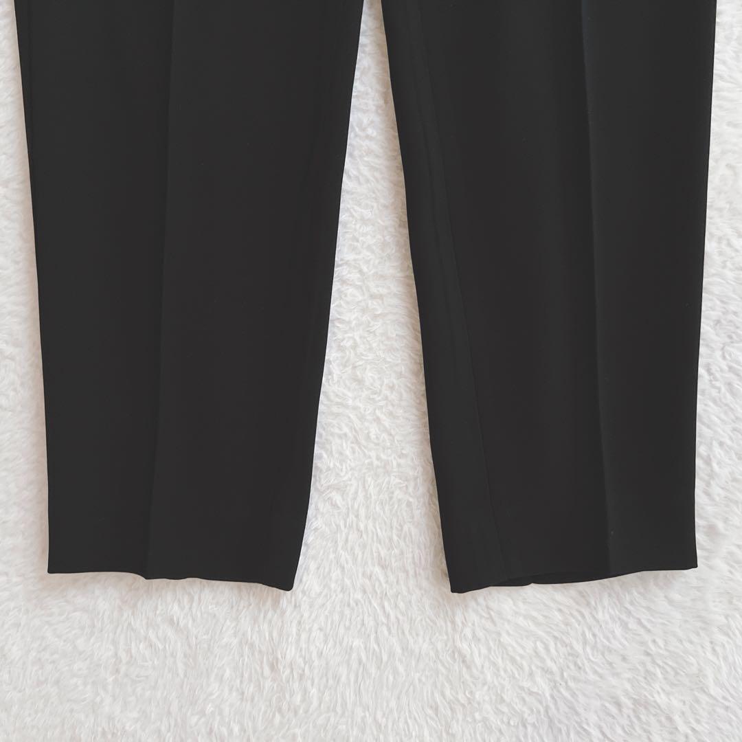 美品✨プラステ ノーカラージャケット パンツスーツ セットアップ ブラック L