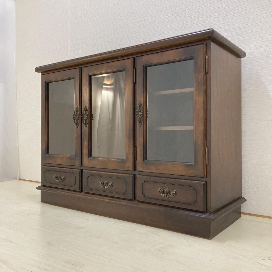 【カリモク】コロニアル サイドボード リビングボード　キャビネット