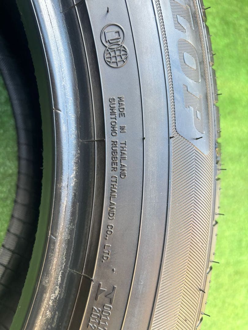 DUNLOP GRANDTREK 225/55R19 23年41週目9分山 4本