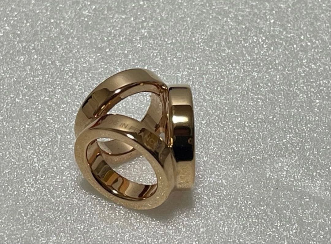 HERMES エルメス スカーフリング トリオ90 ゴールド　新品未使用　正規品