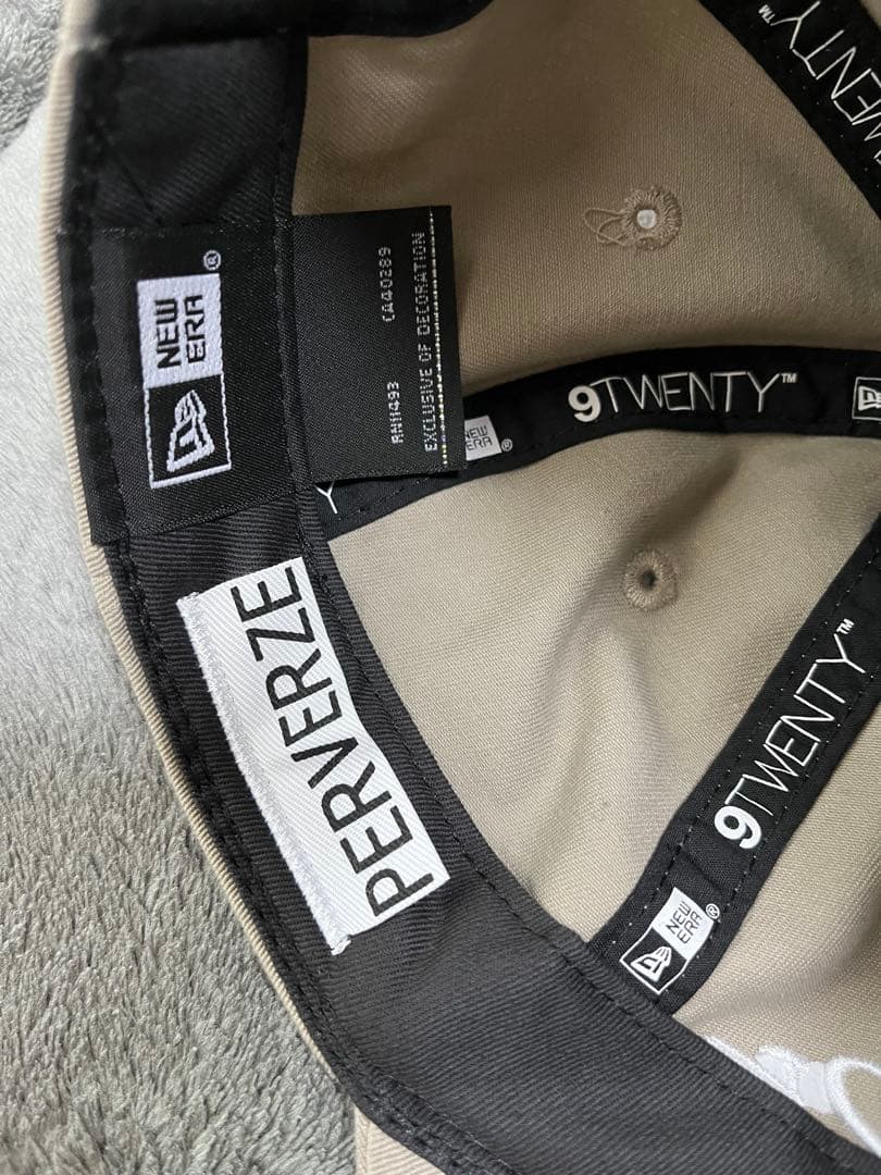 美品!ニューエラ PERVERZE パーバーズ Scrap Logo Cap