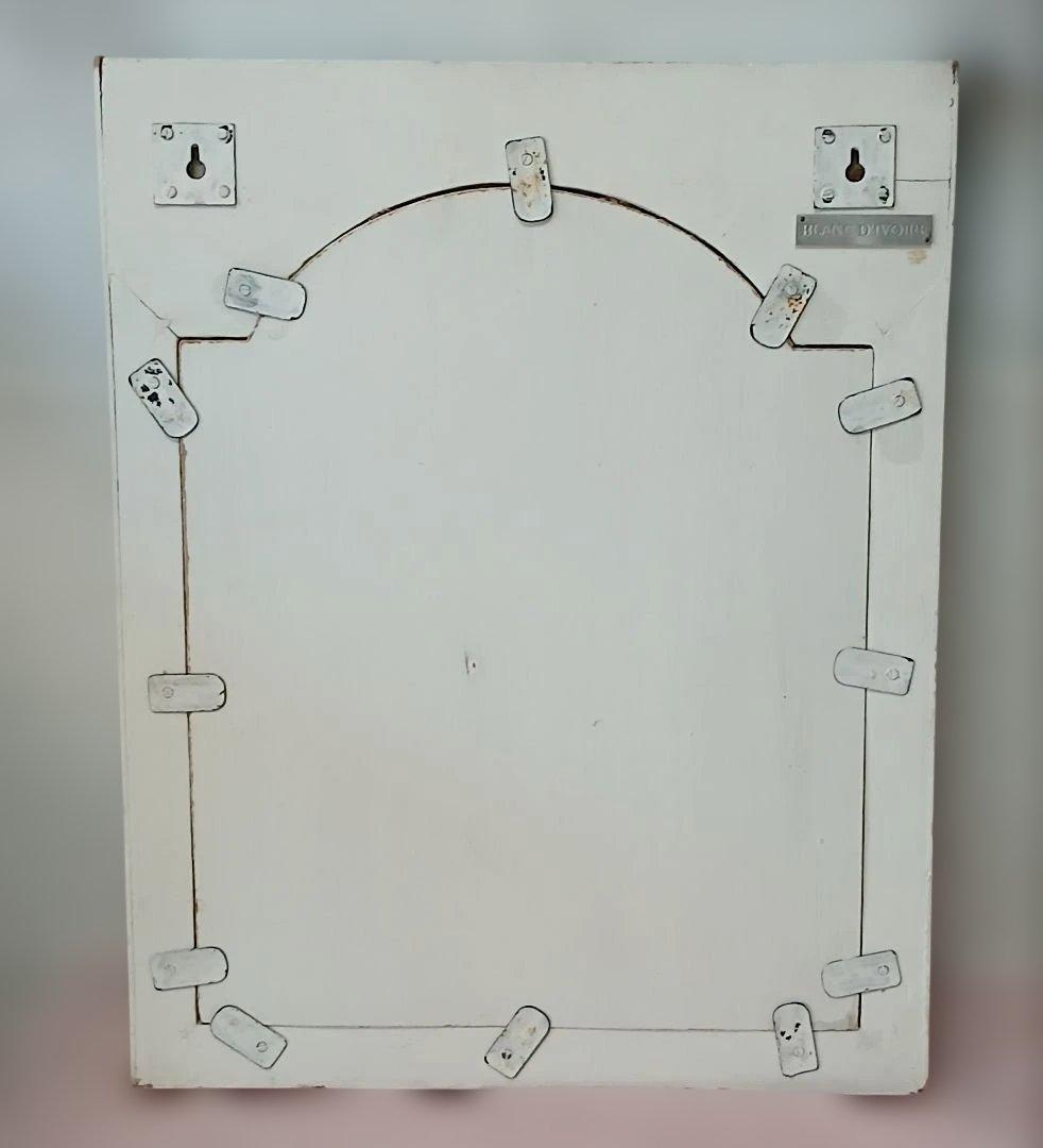 BLANC D'IVOIRE　ブランディボワール 壁掛け鏡 /ミラー41×52