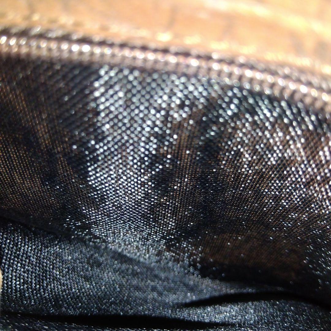 象革無双 エレファントレザー無双 長財布 ブラウンカラー 茶色 エンボスロゴ付き