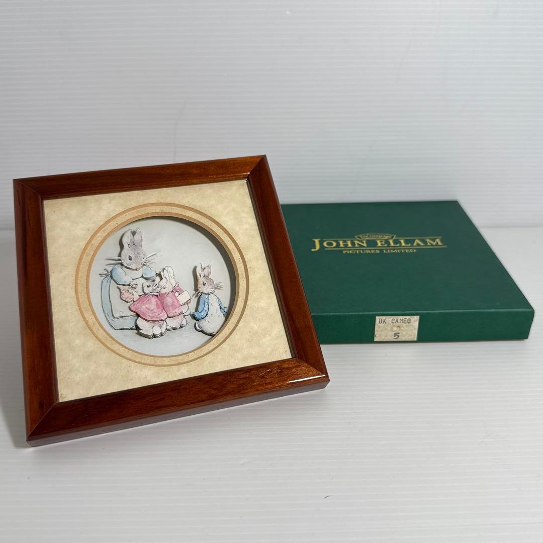 ピーターラビット シャドーボックス 3D インテリア 7点セット