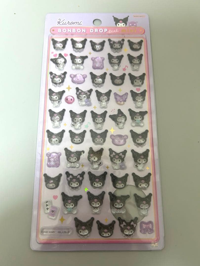 【正規品】 ボンボンドロップシール ミニ サンリオ 7点セット