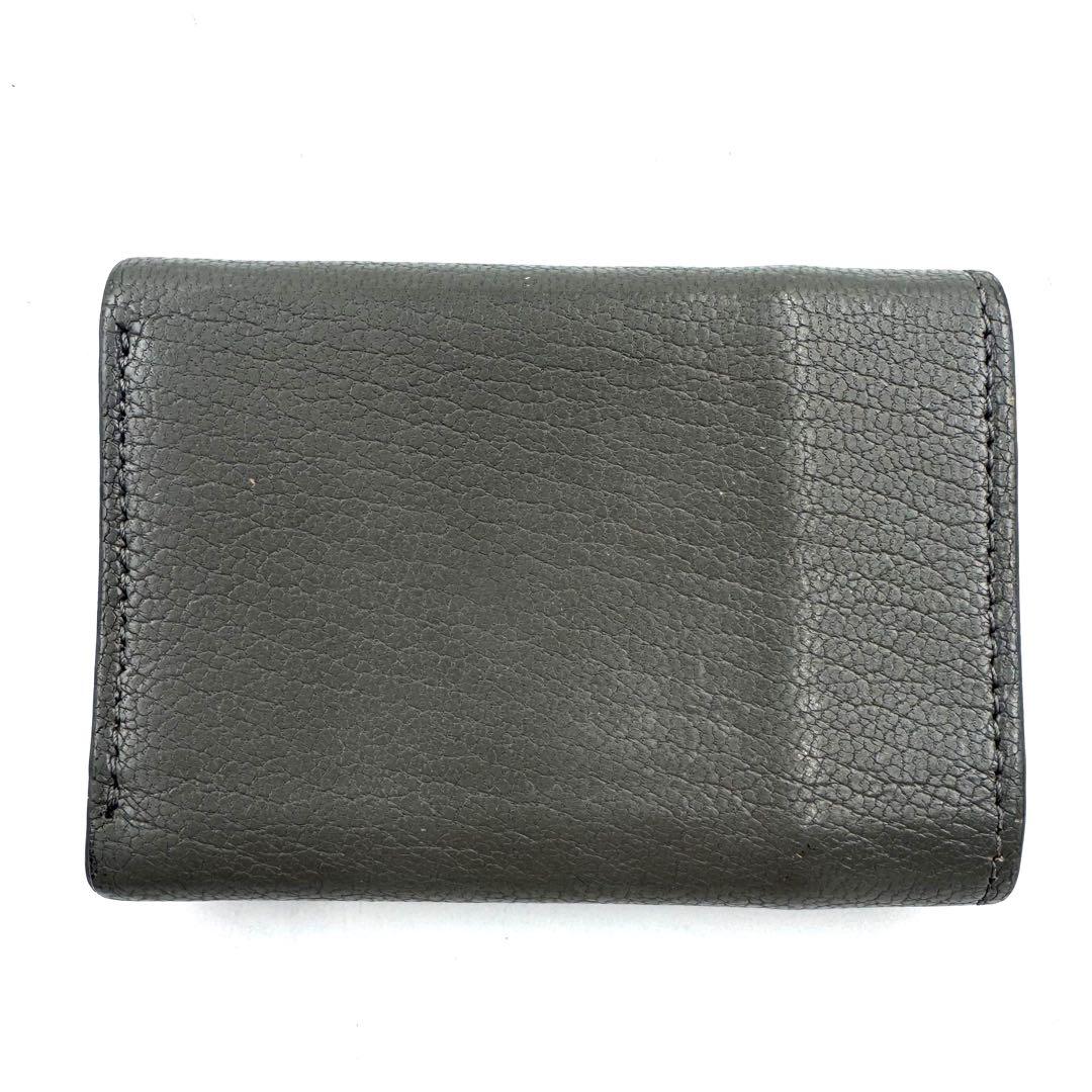 BALENCIAGA✨エッジシティミニウォレット 三つ折り財布 レザー グレー