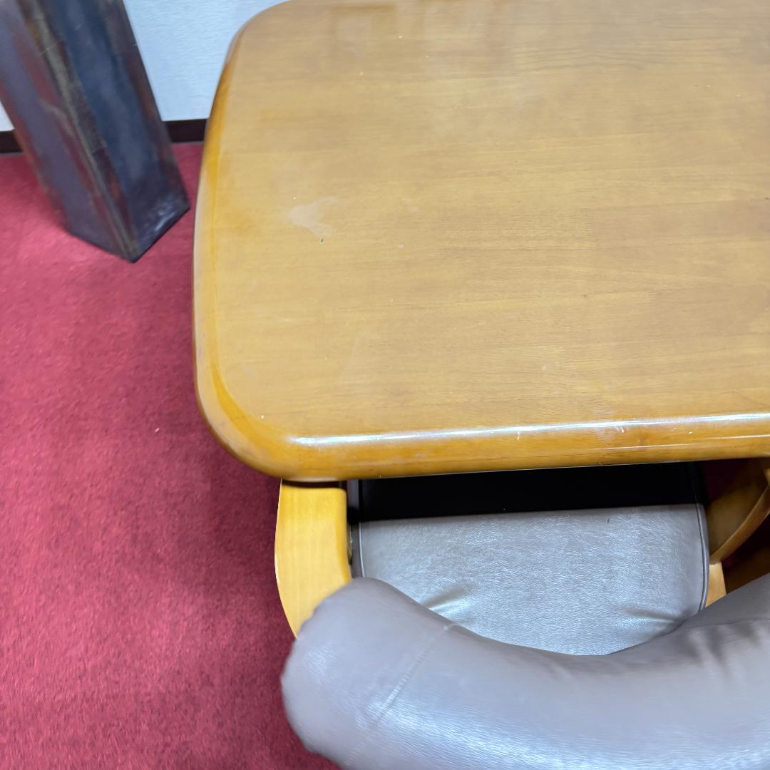 東京23区送料無料　ダイニング5点セット　回転椅子