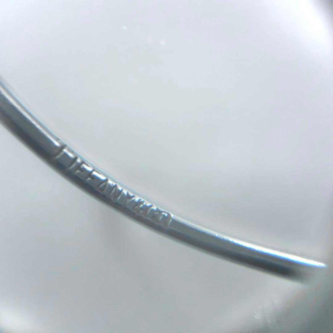 オールドティファニー ラブノット バングル コンビ 925/750